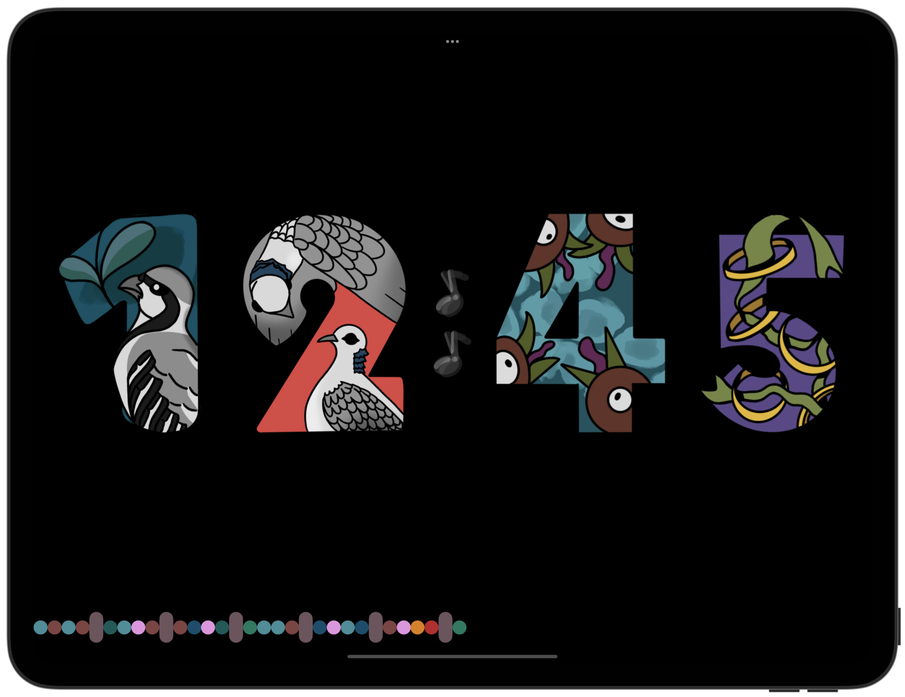 12 Days of Christmas in Dark Mode