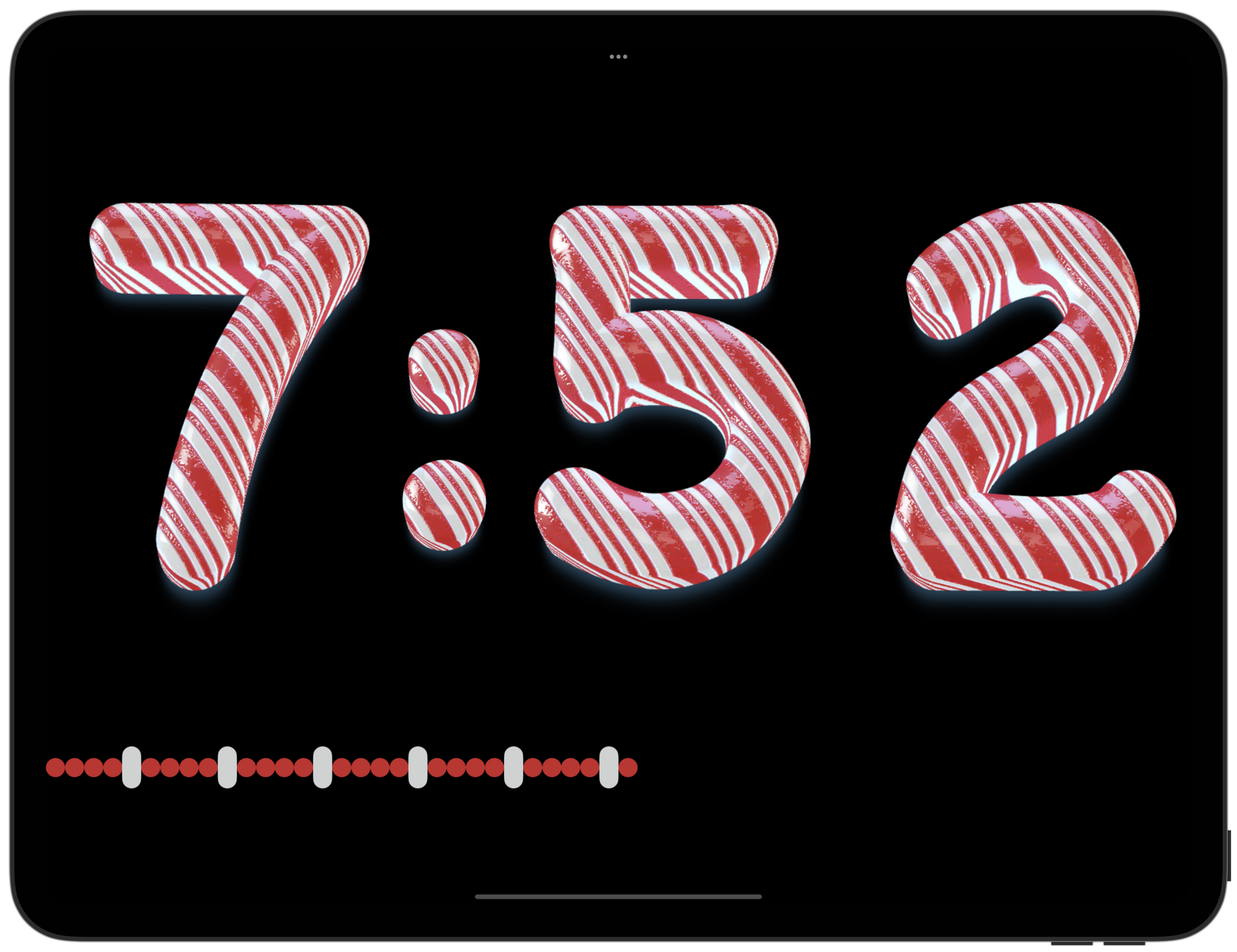 Candy Cane in Dark Mode